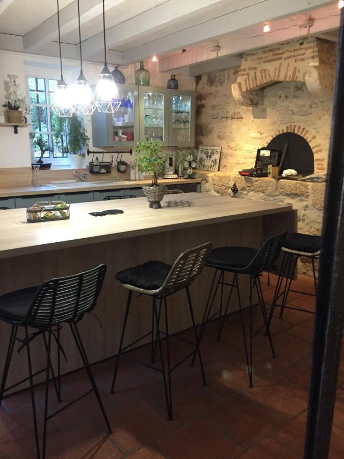 Maison De Campagne Avec Piscine Béduer 외부 사진