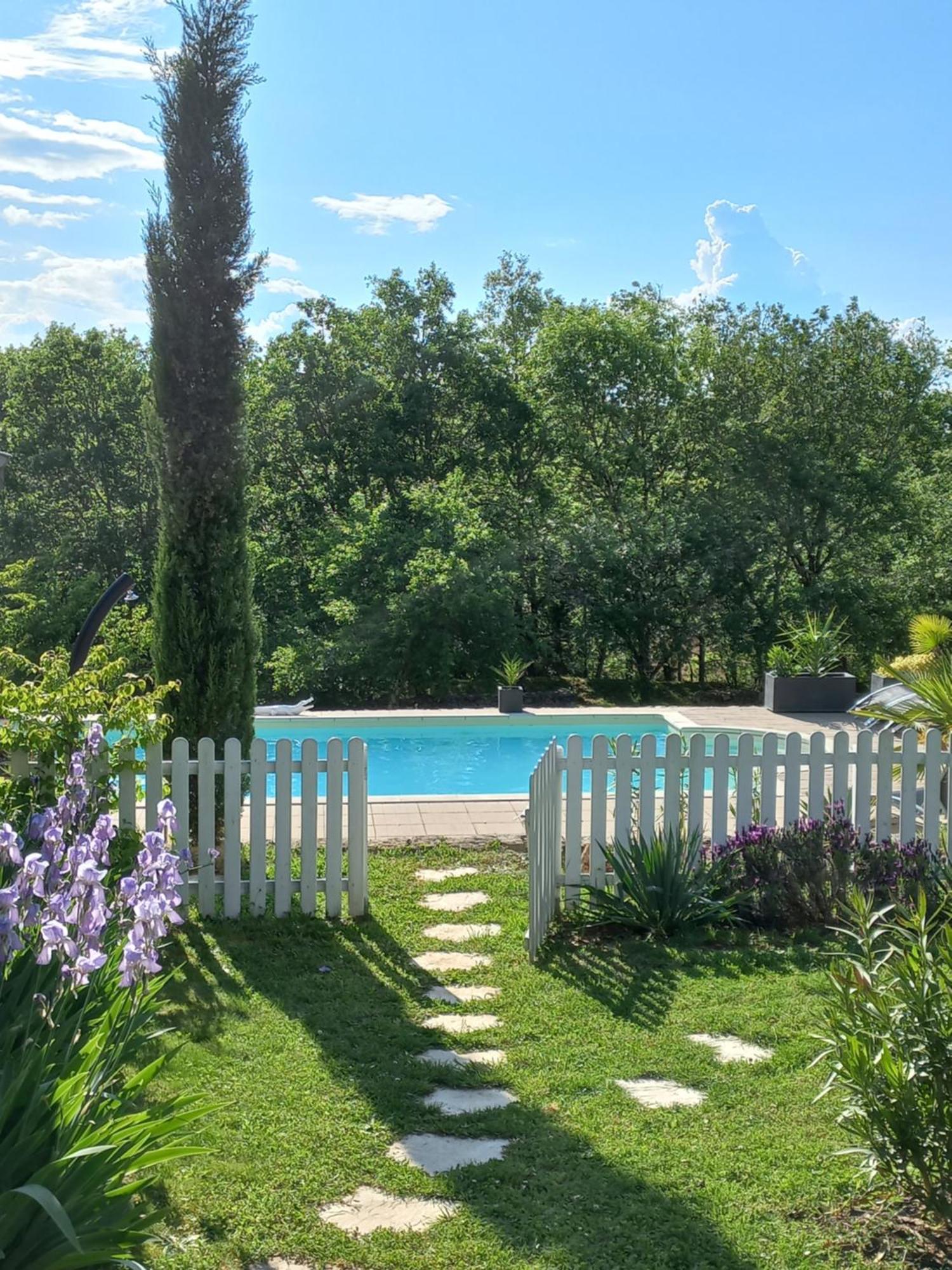 Maison De Campagne Avec Piscine Béduer 외부 사진